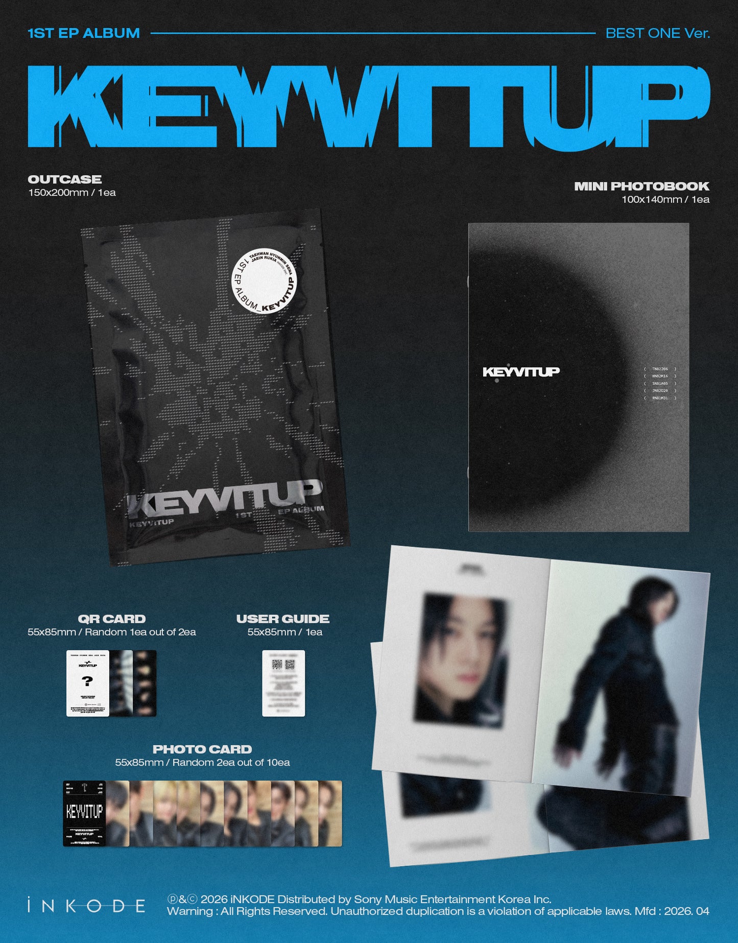 「抽選/韓国式団体サイン会」 KEYVITUP 1ST EP ALBUM < KEYVITUP > RELEASE EVENT in TOKYO